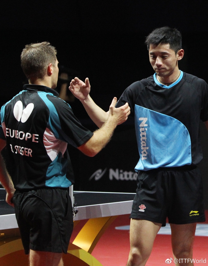 德国队横扫葡萄牙队,张继科惊艳四座 德国队横扫葡萄牙队,张继科惊艳四座