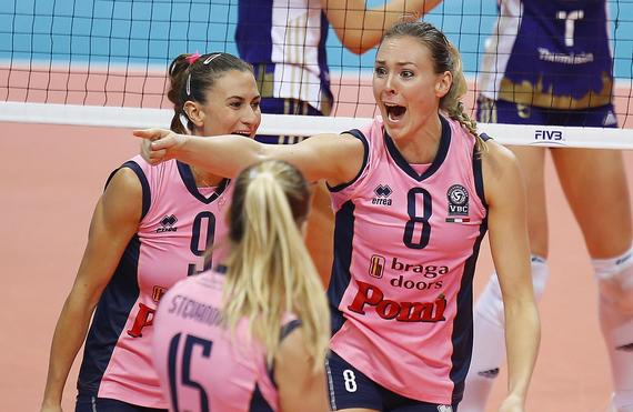 法国击败瑞士，晋级女子排球半决赛